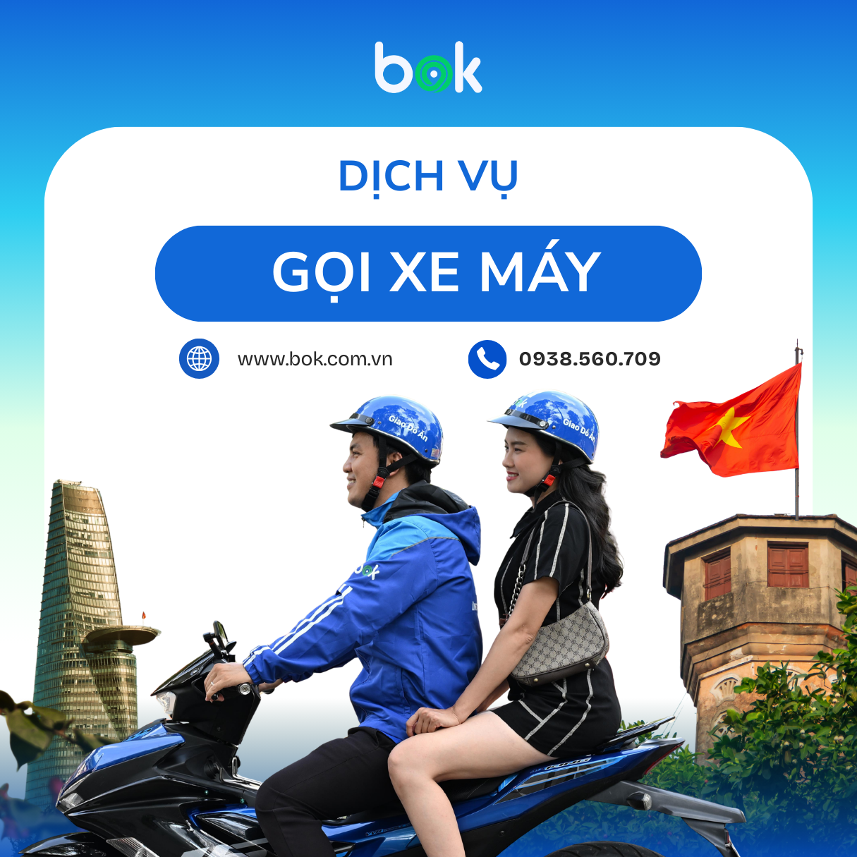 Gọi Xe Máy BOK | 7 Lý Do Bạn Sẽ Bất Ngờ Về Dịch Vụ Di Chuyển