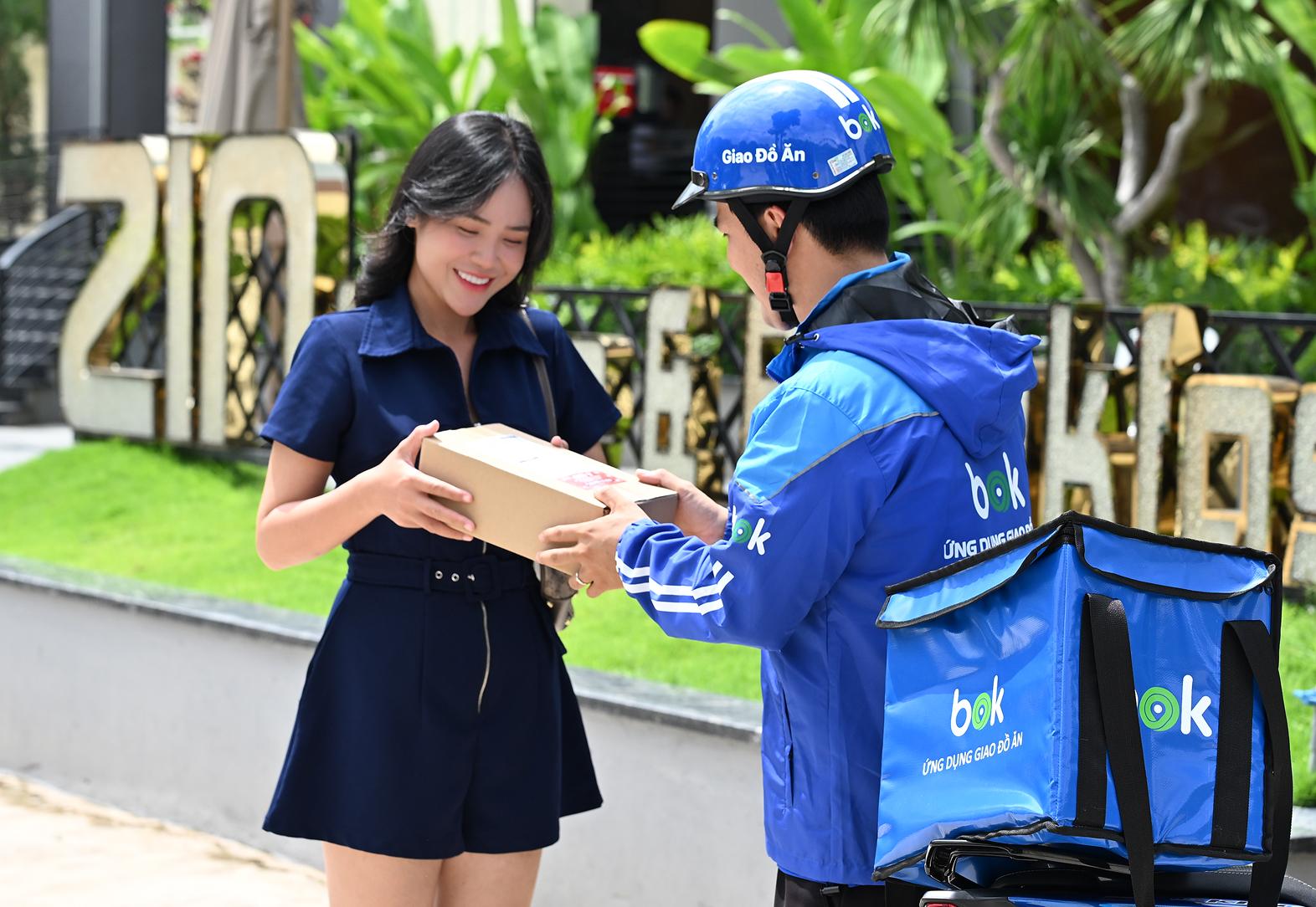 Quy trình đặt mua hộ trên ứng dụng BOK